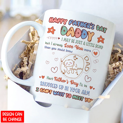Personalized Gift For Future Daddy Happy Father's Day Mugs - NT - NN2904223