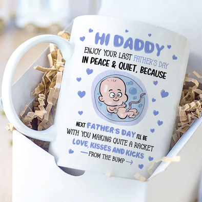 Gift For Future Daddy Happy Father's Day Mugs - NT - NN1105223