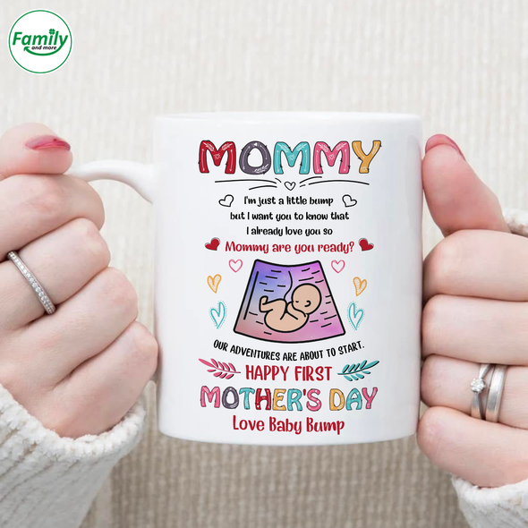 Gift For Future Mommy Our Adventures Are About To Start Mugs - NT - NN1504224