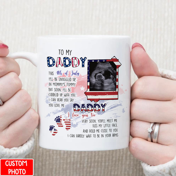 Personalized Gift For Future Daddy Happy Father's Day Mugs - PP - NN0706221