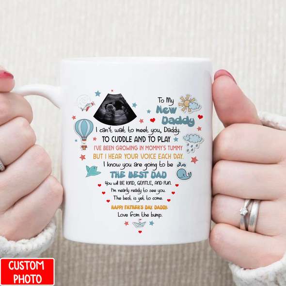 Personalized Gift For Future Daddy Happy Father's Day Mugs - NT - NN2705222