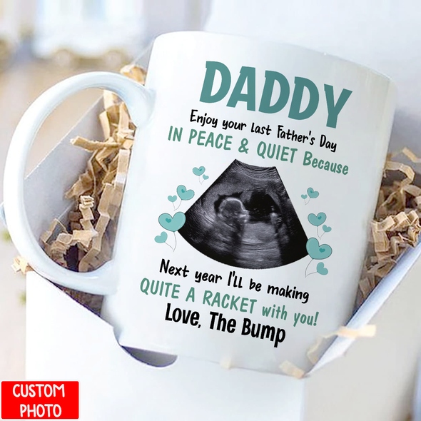 Personalized Gift For Future Daddy Happy Father's Day Mugs - PP - NN0206223