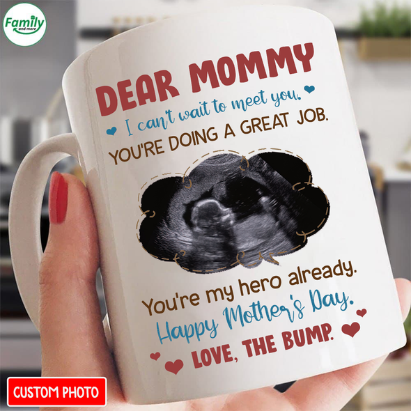 Personalized Gift For Future Mommy You're My Hero Already Mugs - NT - NN2403224