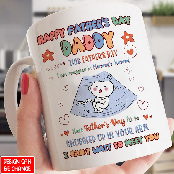 Gift For Future Daddy Happy Father's Day Mugs - NT - NN1805225