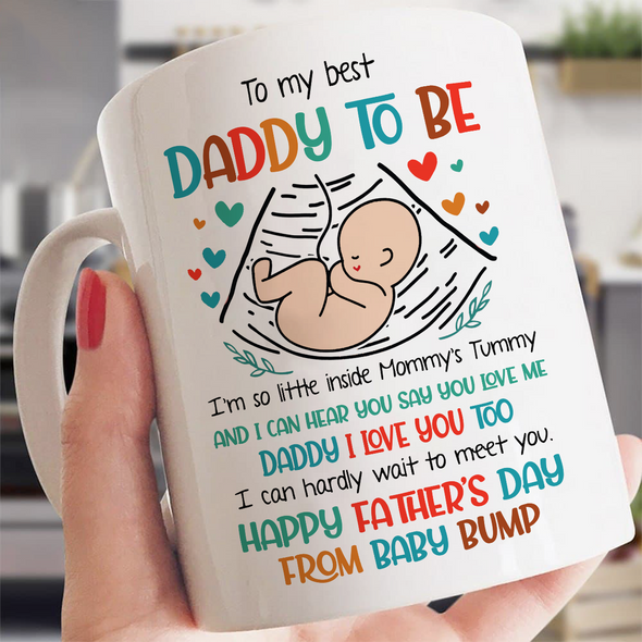 Gift For Future Daddy I Love You Too Mugs - NT - NN1205221