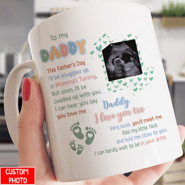 Personalized Gift For Future Daddy I Love You Too Mugs - NT - NN2007222