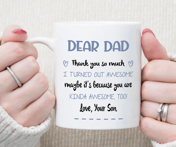 Gift For Daddy Thank You So Much Mugs - NT - NN1205223