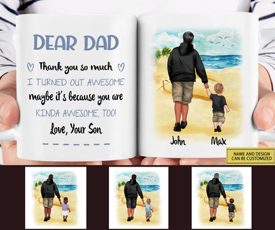 Gift For Daddy Thank You So Much Mugs - NT - NN1205223