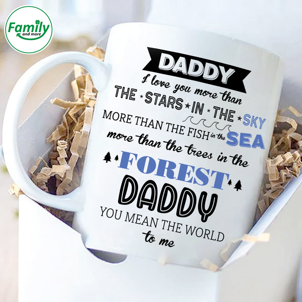 Daddy I love you more than the stars in the sky-nt Mugs