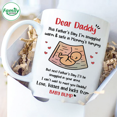 Dear Daddy I'll be cuddled up love kisses-nt Mugs