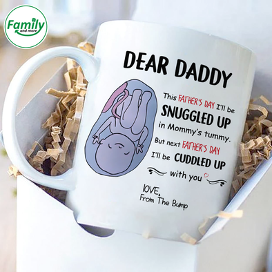 Dear Daddy I'll be cuddled up Mugs