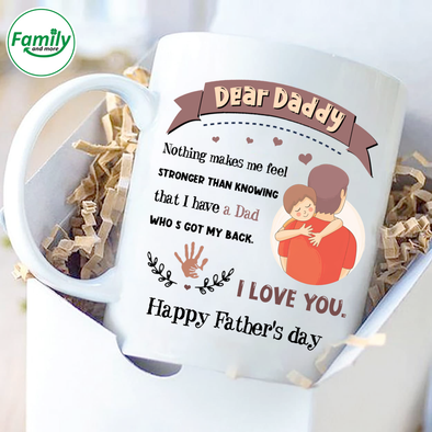 Dear Daddy I love you Happy Father's Day-nt Mugs
