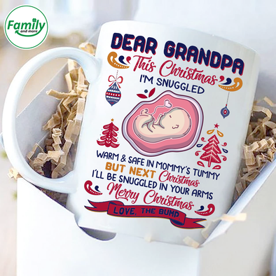 Gift For Grandpa Merry Christmas Mugs - Nt