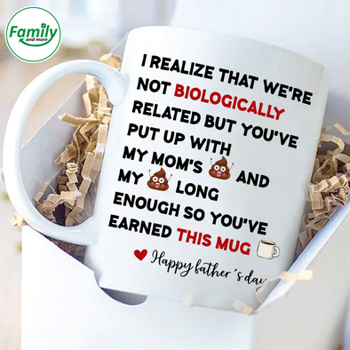 I realize that we're not biologically related-nt Mugs