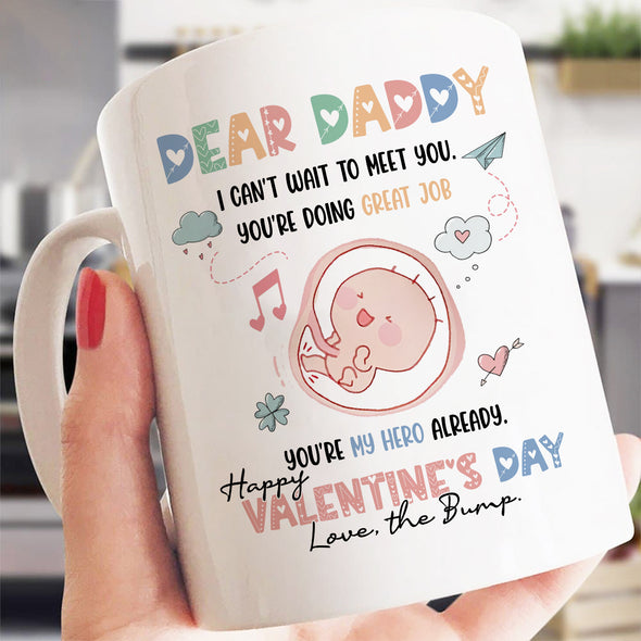 Gift For Future Daddy I Can't Wait To Meet You Mug_NT_HB2312224