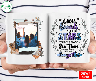 Good friends are like stars-nt Mug