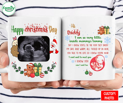 Personalized Gift For Husbands Happy Christmas Day Mugs - Nt