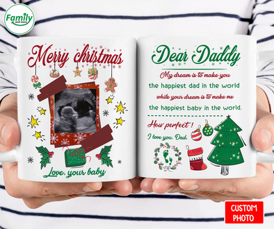 Personalized Gift For Husband Happy Merry Christmas Mugs - Nt