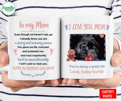 To my Mom I love you You're doing  a great job Mug