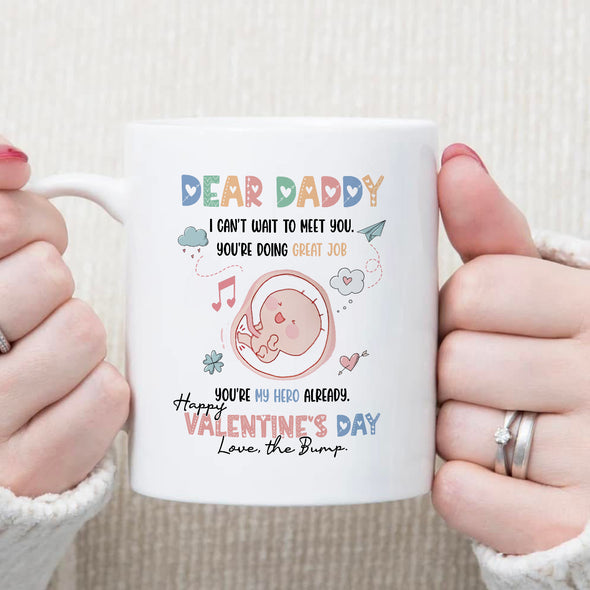 Gift For Future Daddy I Can't Wait To Meet You Mug_NT_HB2312224
