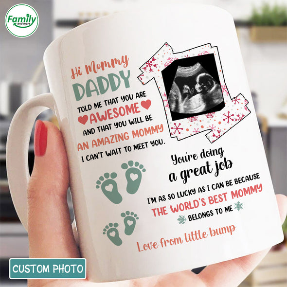 Personalized Gift For Future Mommy You Are Doing A Great Job Mug- NT-HB2409221