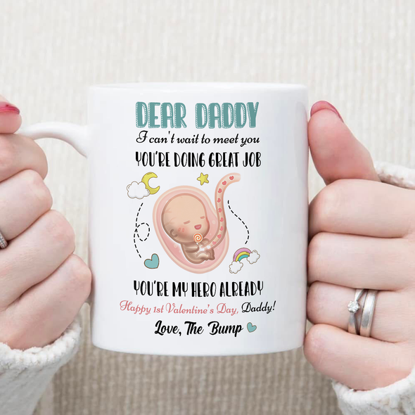 Gift For Future Daddy You're Doing Great Job Mug - NT-HB912221
