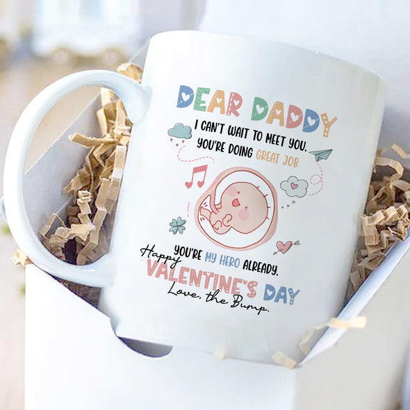 Gift For Future Daddy I Can't Wait To Meet You Mug_NT_HB2312224