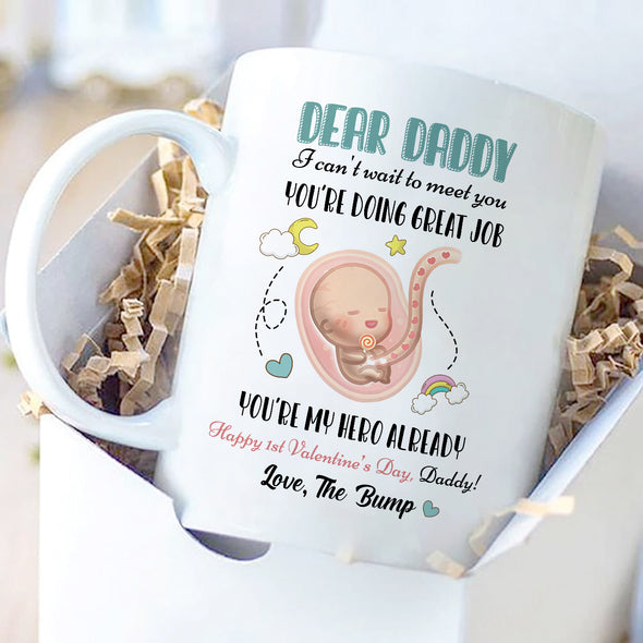 Gift For Future Daddy You're Doing Great Job Mug - NT-HB912221