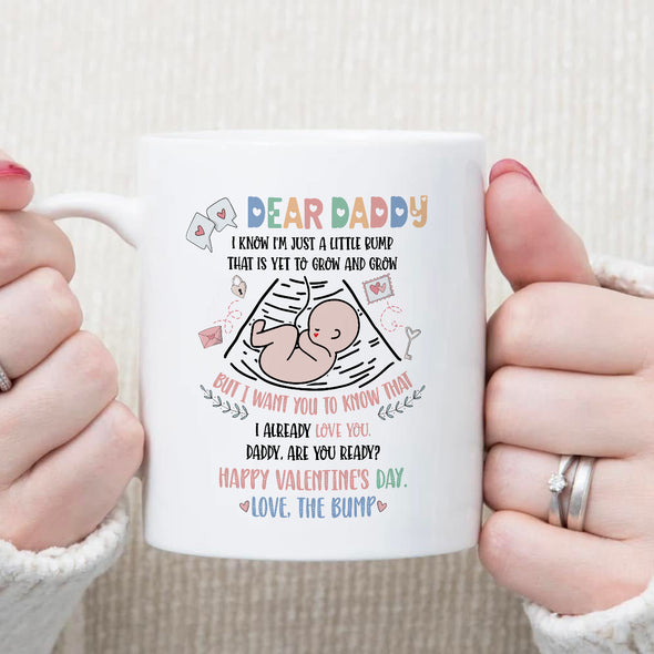 Gift For Future Daddy Happy Valentine's Day I Already Love You Mug_NT_HB2112222
