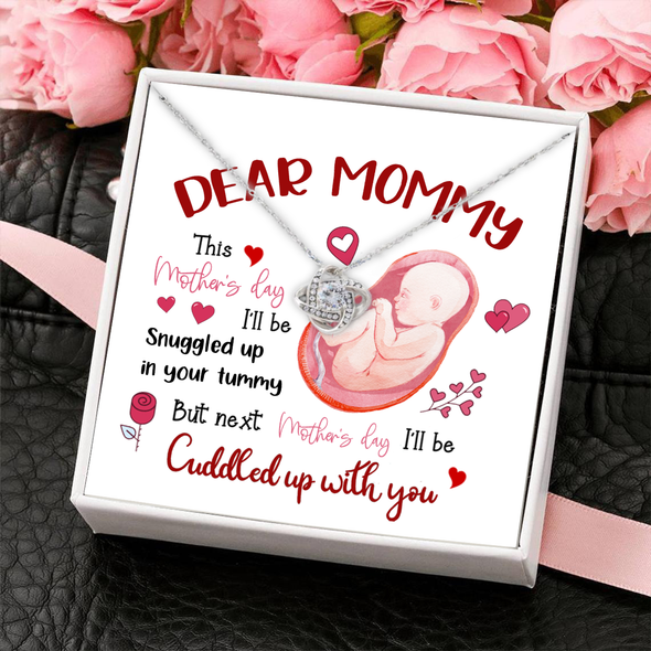 Gift For Future Mommy Happy Mother's Day Necklace - NT - NN0504224