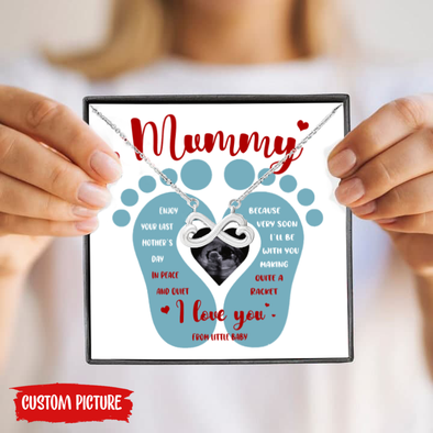 Personalized Gift For Future Mummy I Love You Necklace - NT - NN0802225