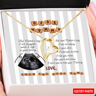 Personalized Gift For Future Mummy I Love You More Than You'll Ever Know I Can't Wait To Meet You Necklace - NT - NN2102227