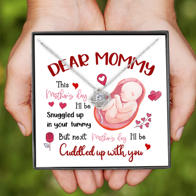 Gift For Future Mommy Happy Mother's Day Necklace - NT - NN0504224