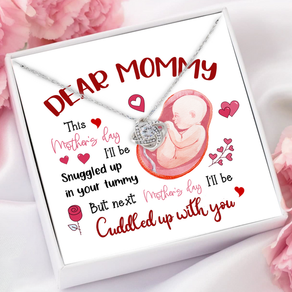 Gift For Future Mommy Happy Mother's Day Necklace - NT - NN0504224