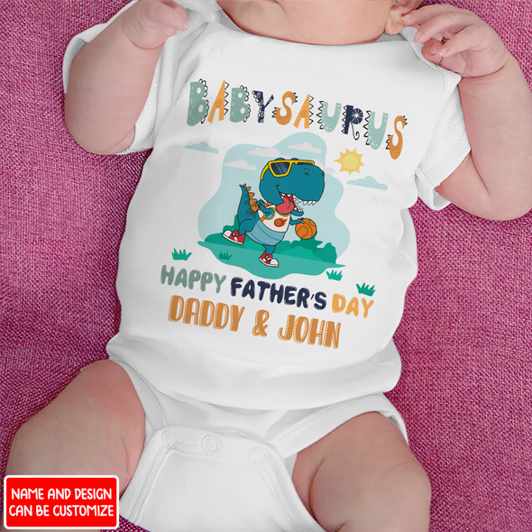 Gift For Daddy Happy Father's Day Baby Onesie - NT - NN0505222