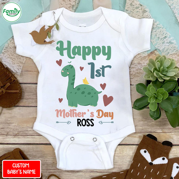 Gift For Mommy Happy First Mother Day Baby Onesie - NT - NN0504222