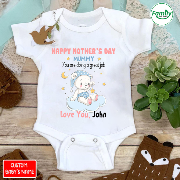 Gift For Future Mummy You Are Doing A Great Job Baby Onesie - NT - NN2201222