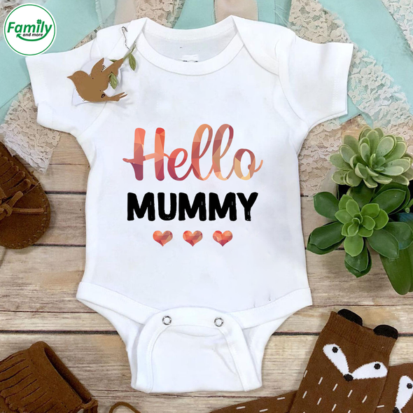 Gift For Future Mummy Hello Mummy Baby Onesie - NT - NN1503221