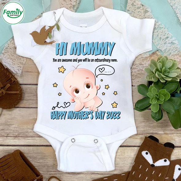 Gift For Future Mummy You Are Awesome And You Will Be An Extraordinary Mom Baby Onesie - NT - NN2102223