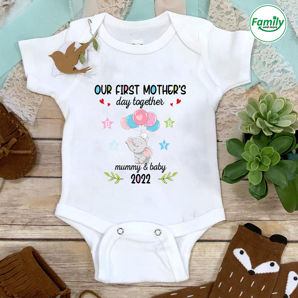 Gift For Future Mummy Our First Mother's Day Together  Onesie - NT - NN2101227