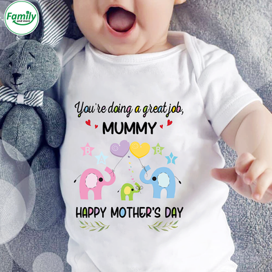 You're Doing A Great Job Mummy Baby Onesie - NT - NN0802226