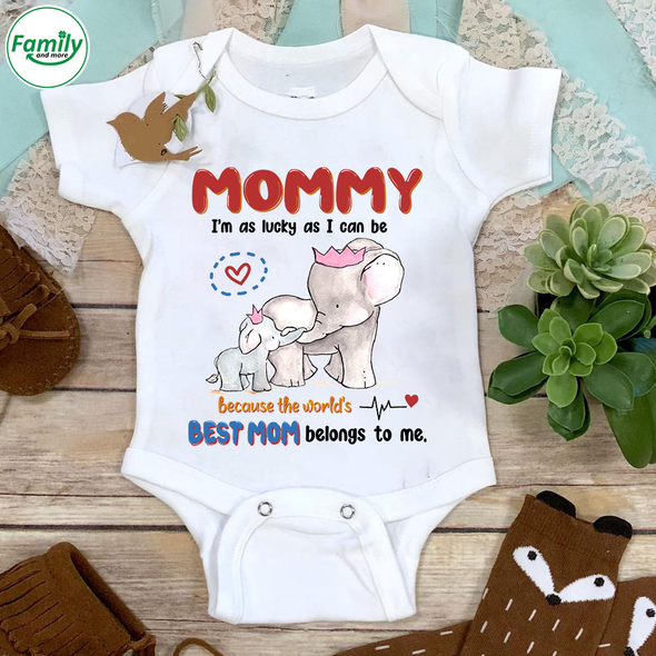 Gift For Mommy Because The World's Best Mom  To Me - NT - NN2302226