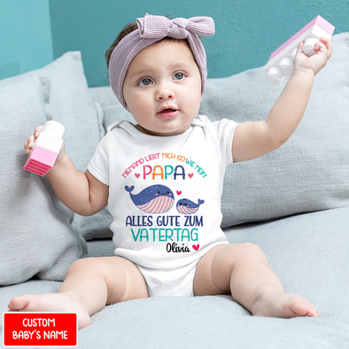 Niemand Liebt Mich So Wie Mein Papa Baby Onesie - NT - NN1305222