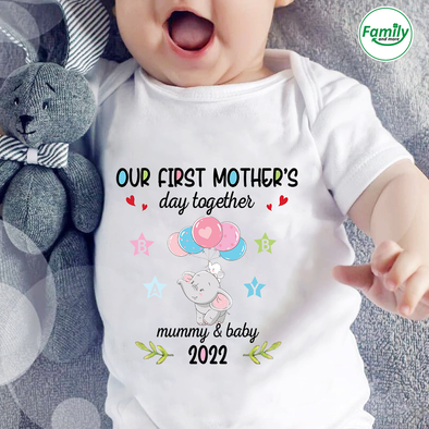 Gift For Future Mummy Our First Mother's Day Together  Onesie - NT - NN2101227
