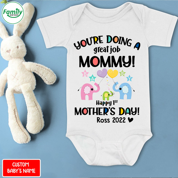 Personalized Gift For Future Mommy You Are Doing A Great Job Baby Onesie - NT - NN3003224