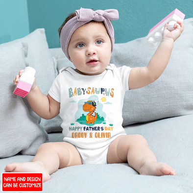 Gift For Daddy Happy Father's Day Baby Onesie - NT - NN0505222