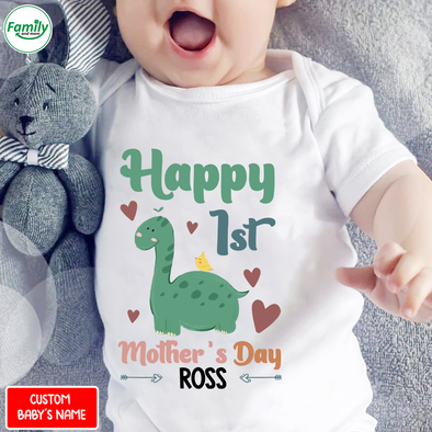 Gift For Mommy Happy First Mother Day Baby Onesie - NT - NN0504222