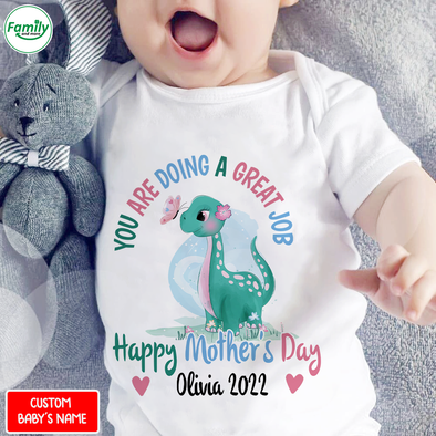 Gift For Mommy You Are Doing A Great Job Baby Onesie - AD
