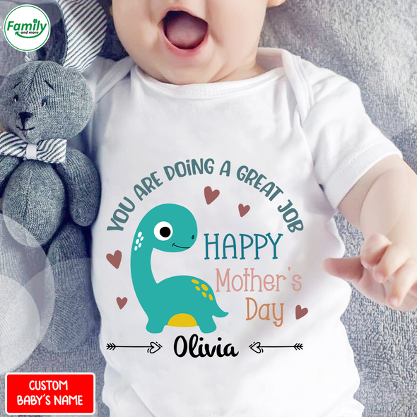 Gift For Mommy You Are Doing A Great Job Mommy Baby Onesie - NT - NN0604223