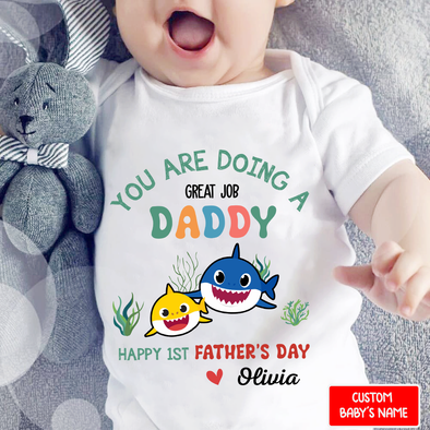 Gift For Daddy You're Doing A Great Job Baby Onesie - NT - NN0108225